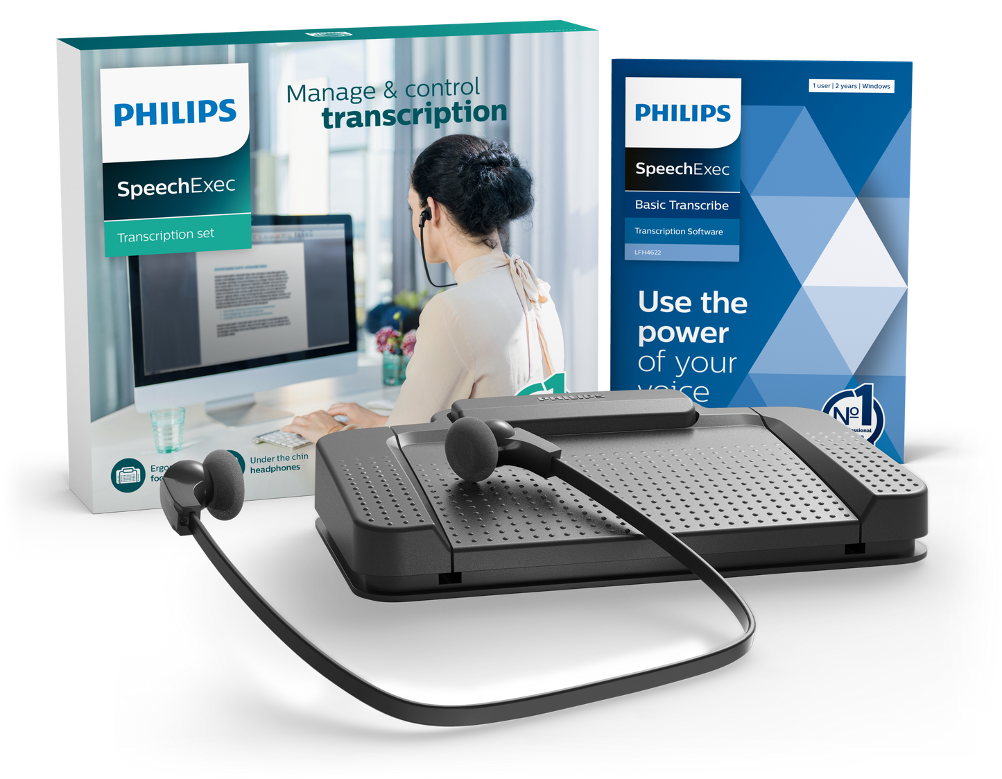 Philips SpeechExec Transcription Set LFH7177