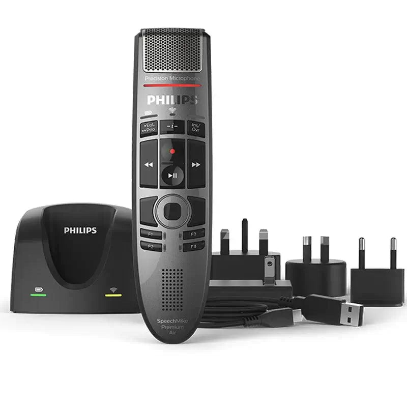 Philips SMP4000 SpeechMike Premium Air Wireless Microphone for Attorneys