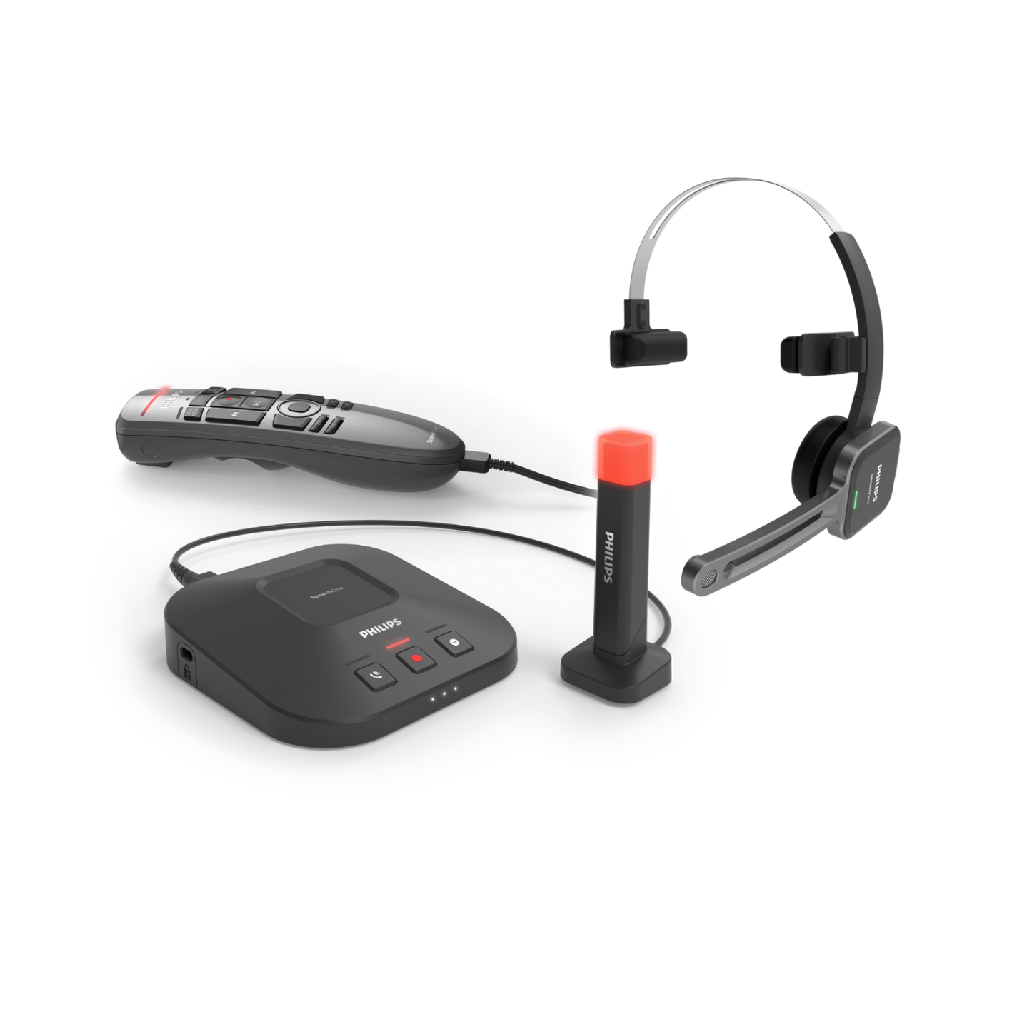 Philips SpeechOne Wireless Dictation Headset