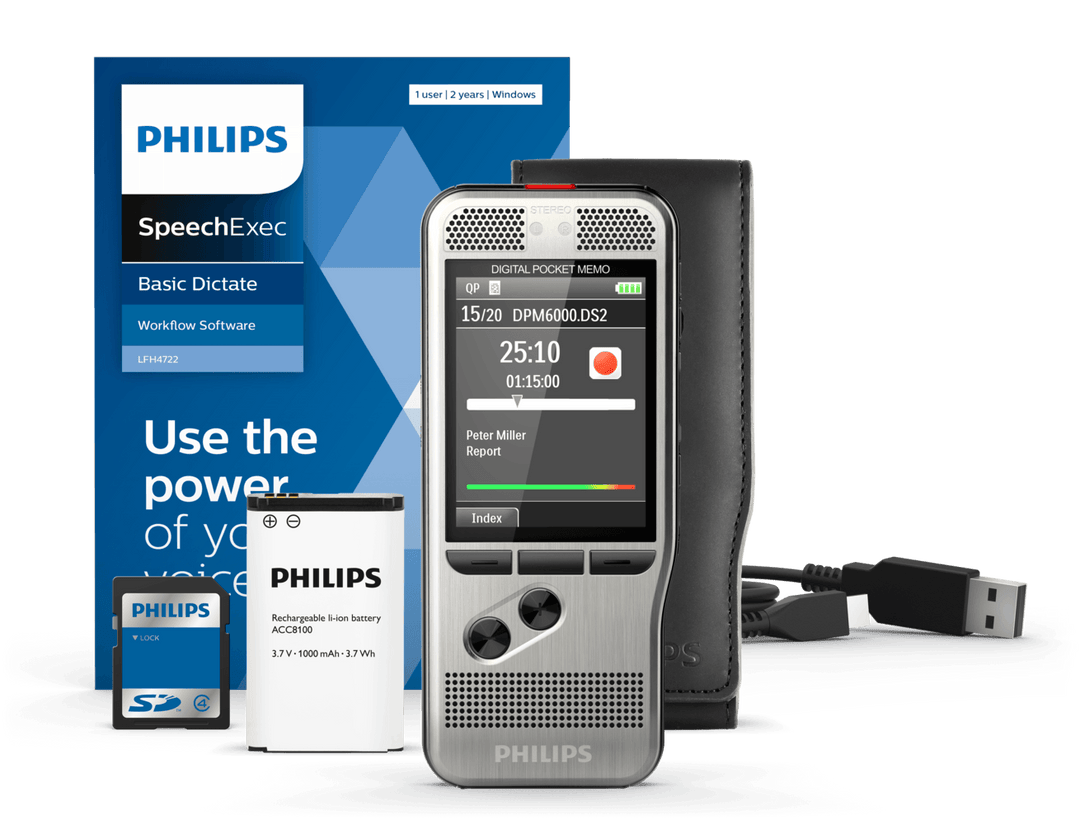 Learn About the Philips DPM6000 Pockect Memo: Features and Benefits