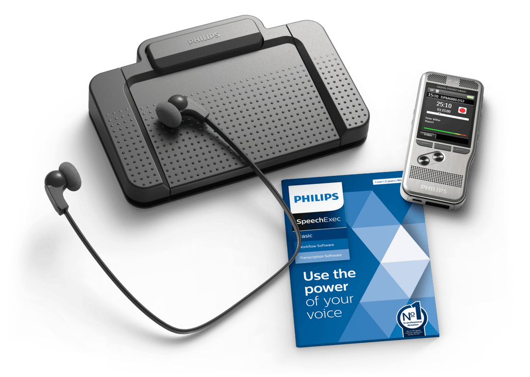 Review of the Philips DPM-6700 Dictation and Transcription Set