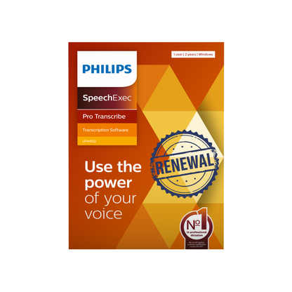 Philips SpeechExec Transcription Software