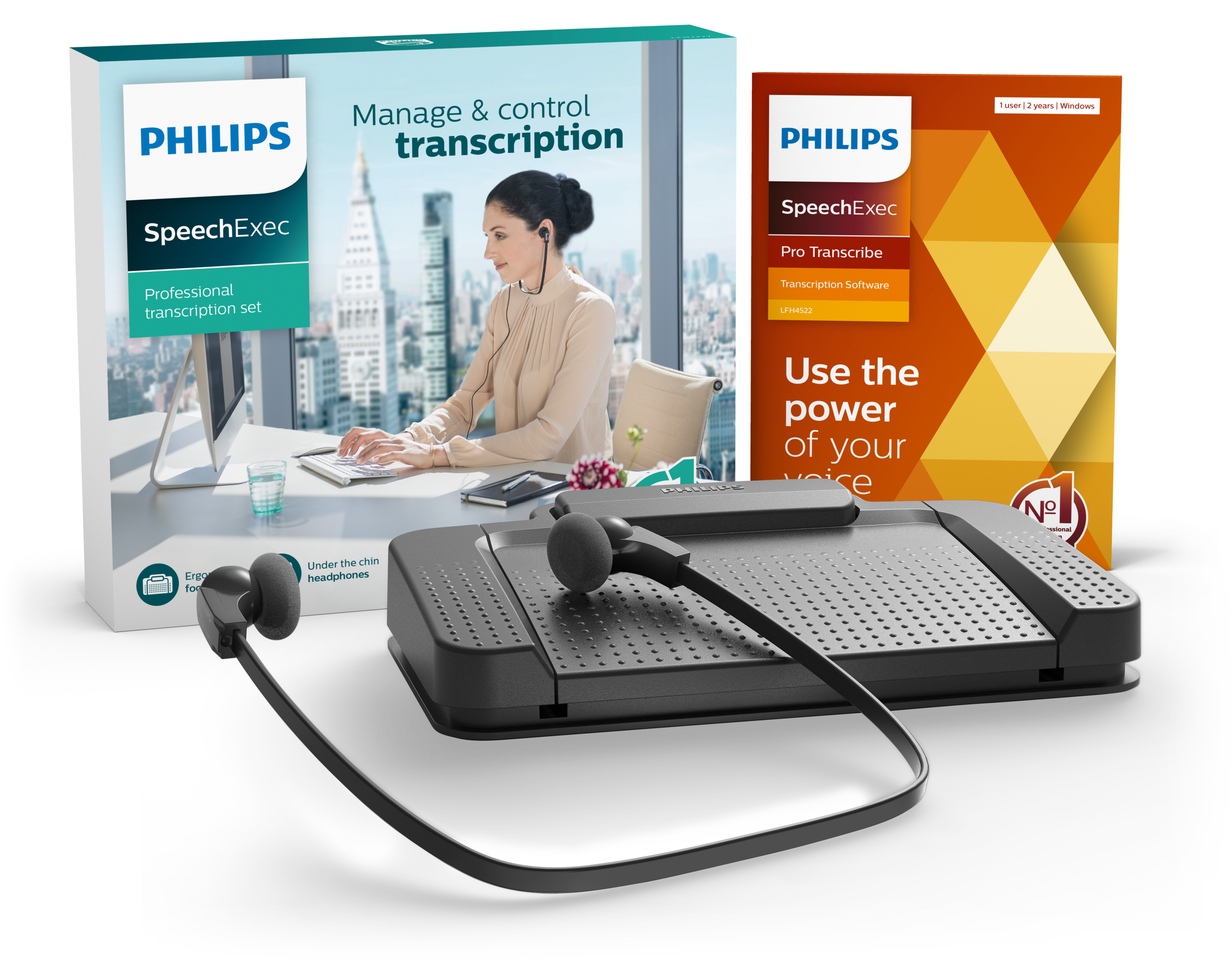 Philips LFH7277 SpeechExec Pro Transcription Set