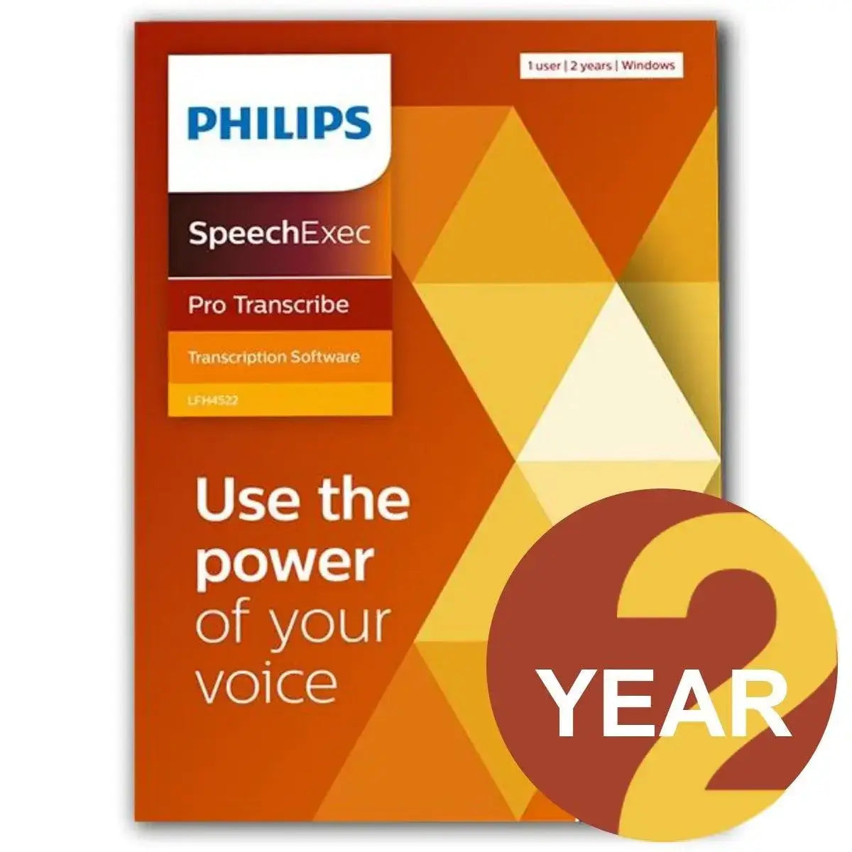 Philips SpeechExec Pro Transcribe 2 Years Subscription