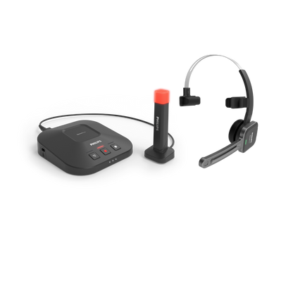 Philips SpeechOne Wireless Dictation Headset