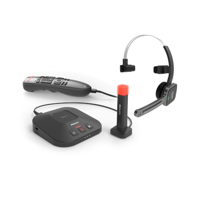 Philips SpeechOne Wireless Dictation Headset