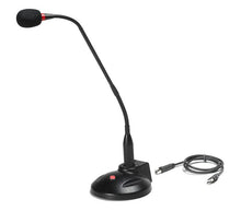 Sound Tech GN-USB-2 18 Inch Gooseneck Stereo Microphone - Dictamic.com