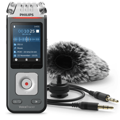 Philips VoiceTracer Digital Audio Recorder DVT7110