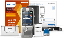 Philips DPM-8000 Professional Digital Pocket Memo - Dictamic.com