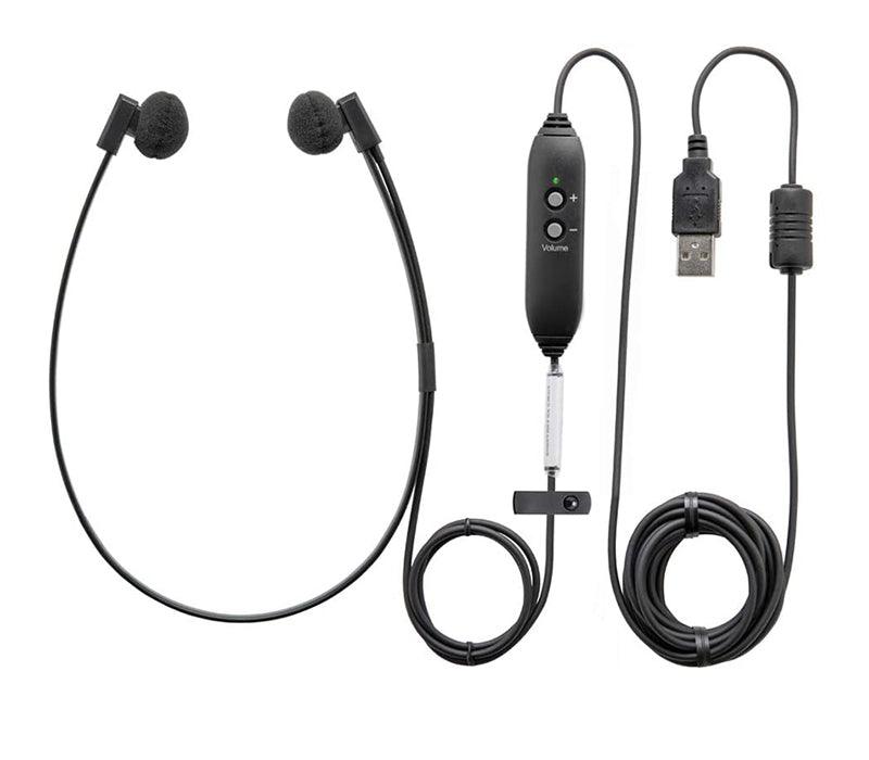 Spectra SP-USB Deluxe USB Transcription Headset with Volume Control - Dictamic.com